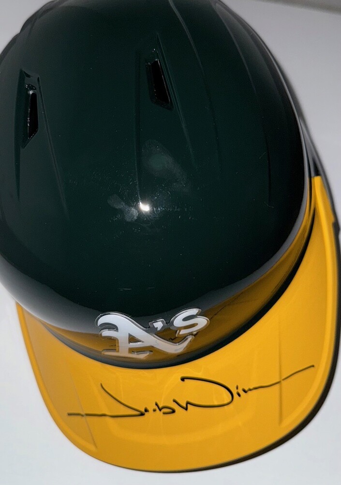 Jacob Wilson Autographed Athletics Batting Helmet | MLB Auctions
