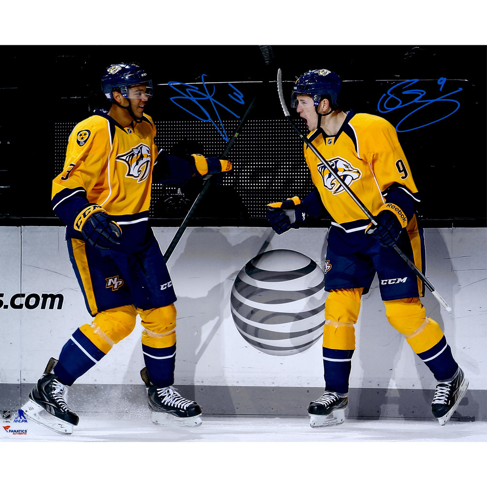 Filip Forsberg & Seth Jones Nashville Predators Autographed 16