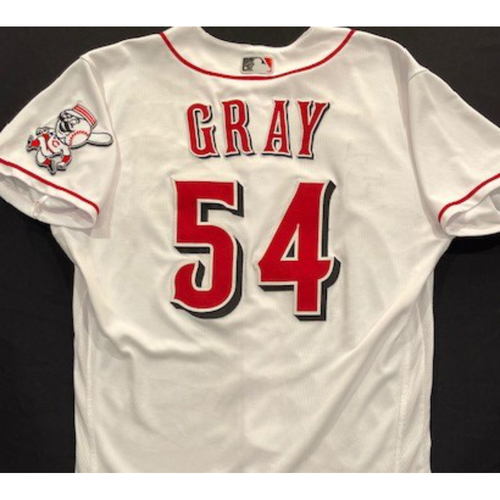 Sonny Gray -- 2020 Home White Jersey -- Team Issued -- Size 44