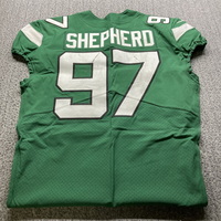NFL - Jets Nathan Shepherd Game Worn Jersey (12/27/20) Size 46