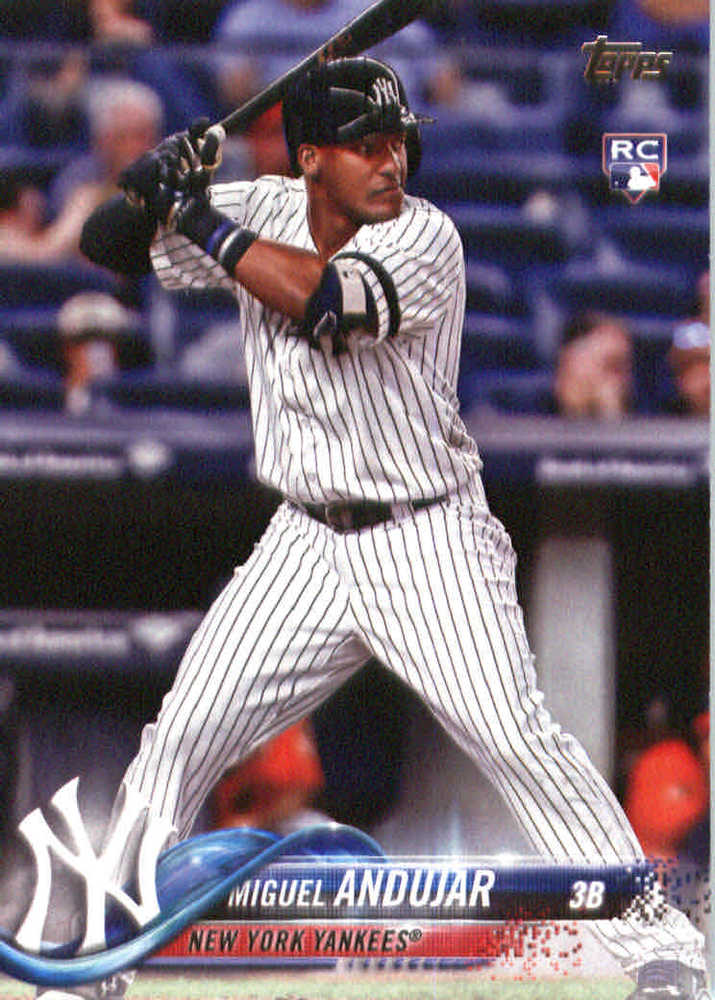 2018 Topps #305 Miguel Andujar Rookie Card