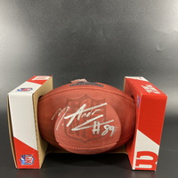 NFL - Ravens Mark Andrews Signed Authentic Football with Pro Bowl Logo