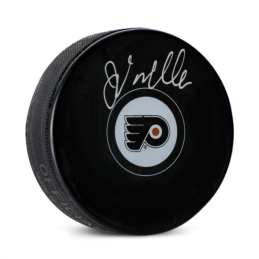 John Vanbiesbrouck Signed Philadelphia Flyers Hockey Puck