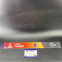 NFL - Ravens Justin Tucker 2023 Pro Bowl Games Nameplate Special Edition...