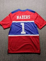 NFL - Giants Malik Nabers Signed Throwback Replica Jersey