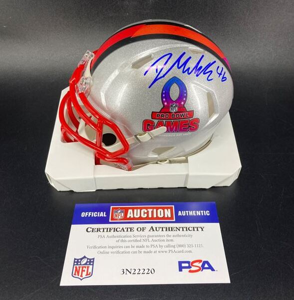 NFL - Jaguars Ross Matiscik Signed Pro Bowl Games Mini Helmet