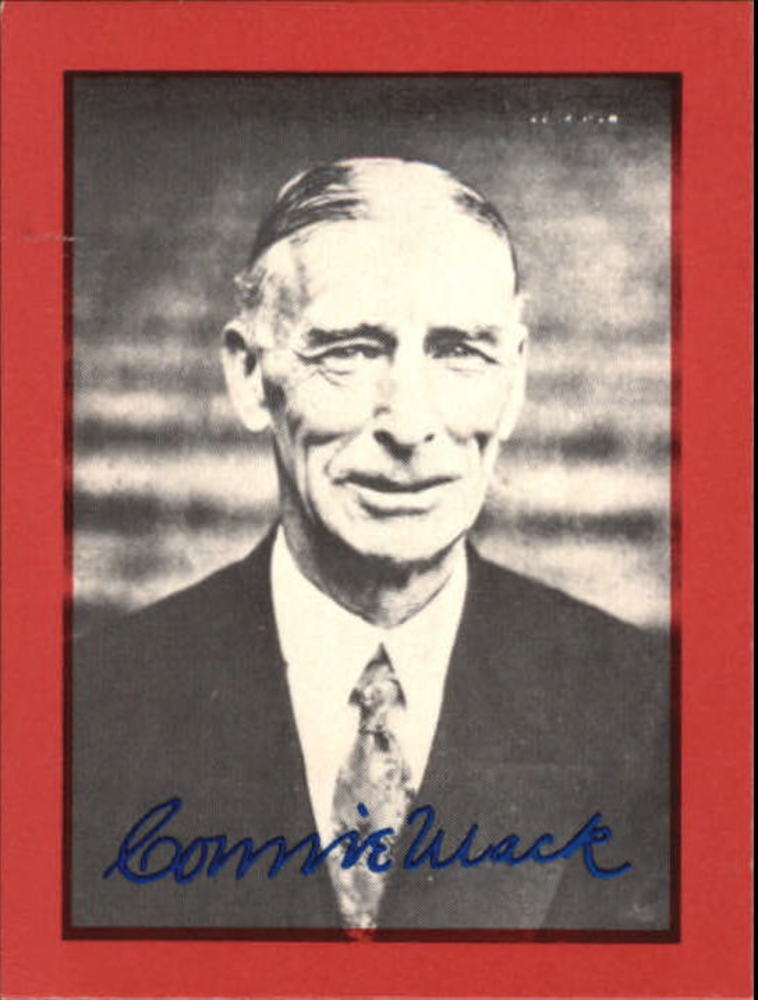 1977 Shakey's Pizza #1 Connie Mack