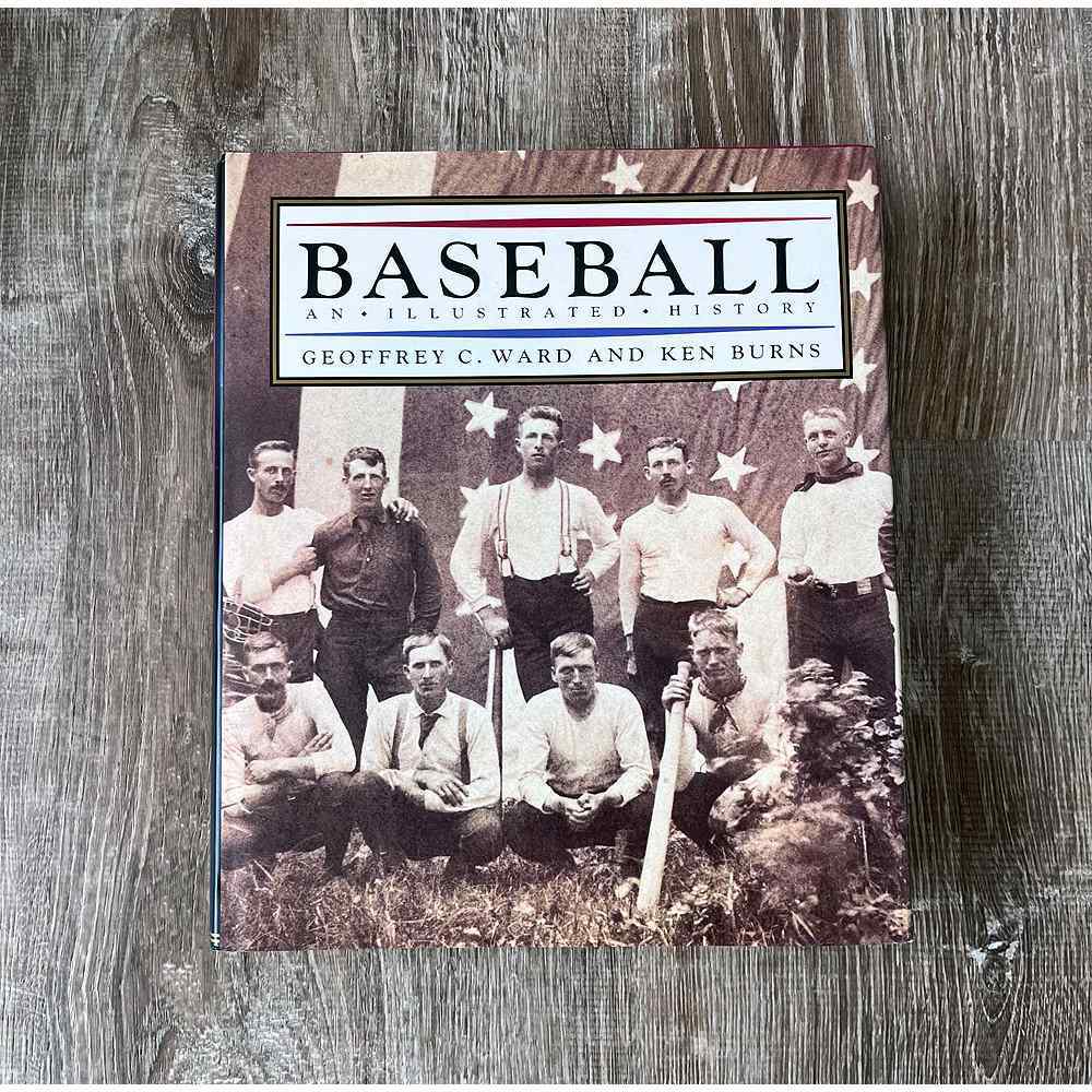 UMPS CARE AUCTION Baseball An Illustrated History Book by Geoffrey
