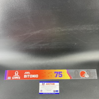 NFL - Browns Joel Bitonio 2023 Pro Bowl Games Nameplate Special Edition ...
