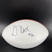 NFL - Rams Daryl Richardson Signed Panel Football