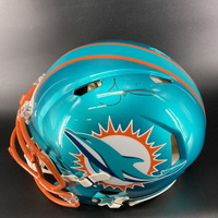 NFL - Dolphins Authentic Flash Speed Helmet Signed by Tyreek Hill