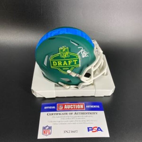 NFL - 49ers Kaelon Black Signed '26 Draft Speed Mini Helmet