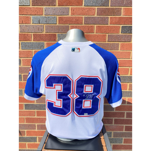 Guillermo Heredia MLB Authenticated, Autographed and GameUsed 1974