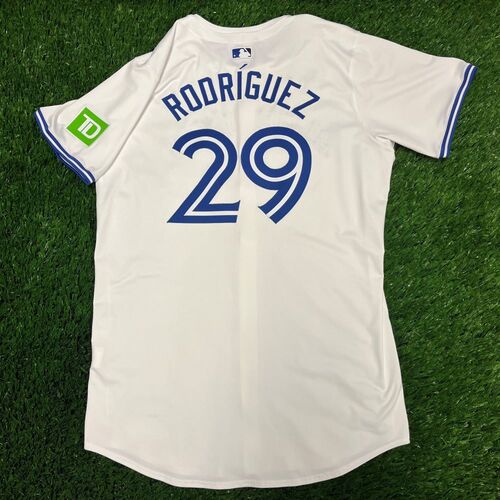 ヤリエル・ロドリゲス　mlb auction 実使用ユニフォーム　ブルージェイズ The official auction site of Jays Auctions | Toronto Blue