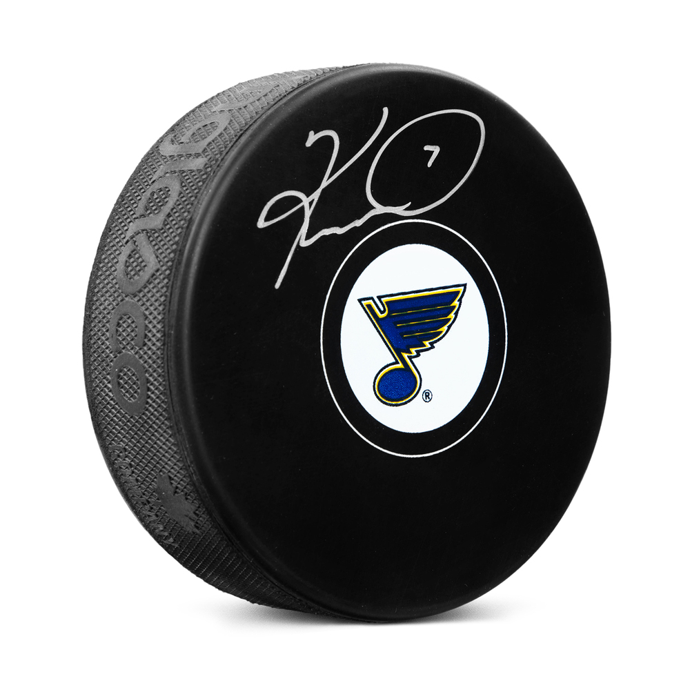 Keith Tkachuk Autographed St Louis Blues Hockey Puck