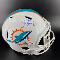 NFL - Dolphins Jaylen Wright Signed Replica Speed Helmet