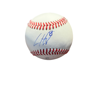 Ian Happ Autographed Baseball