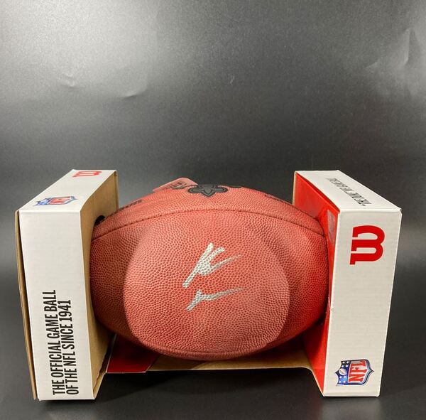 NFL - Saints Kendre Miller Signed Authentic Football With Saints Logo