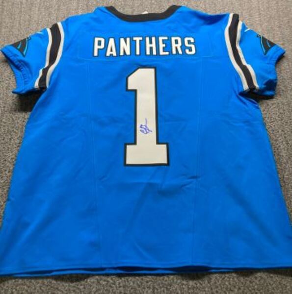 NFL - Panthers Chris Brazzell II Signed Authentic Jersey Size 48