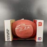 NFL - Steelers LaMarr Woodley Signed Authentic Football