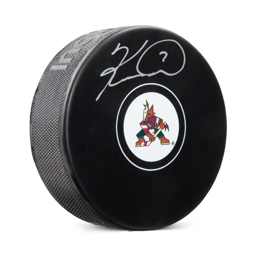 Keith Tkachuk Autographed Arizona Coyotes Hockey Puck