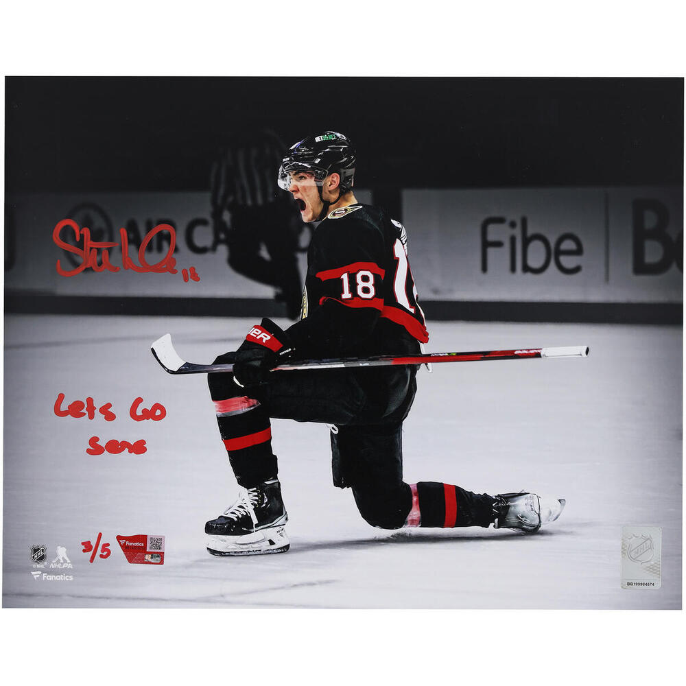 Tim Stutzle Ottawa Senators Autographed 11