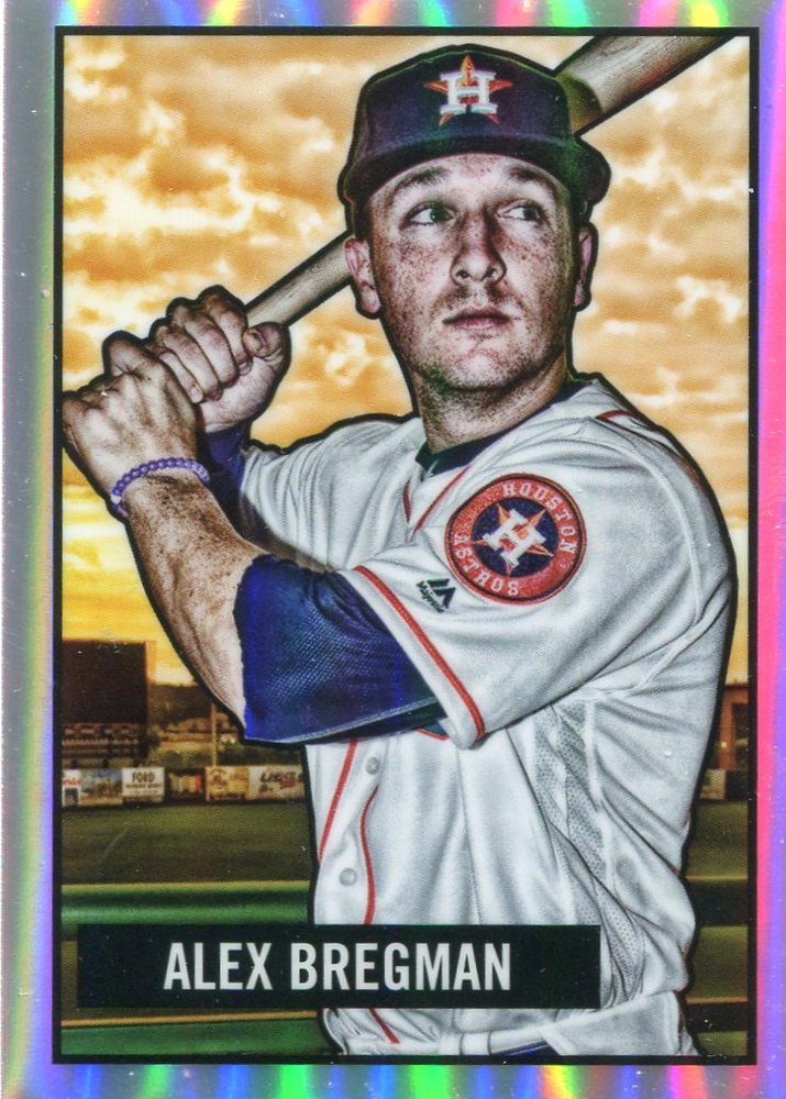 2017 Bowman Chrome '51 Bowman Refractors #7 Alex Bregman