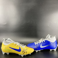 MCMC - Peyton Manning 2023 Signed Custom Cleats Supporting Peyton Mannin...