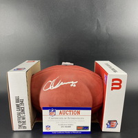 NFL - Saints Chris Olave Signed Authentic Football