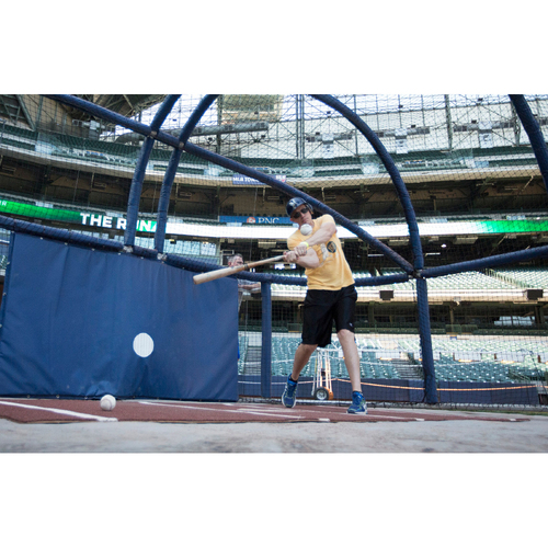 Batting Practice on the Field Milwaukee Brewers Auctions