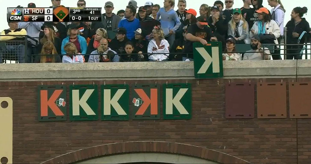 GameUsed Baseball & Corresponding Irish Heritage K Board representing