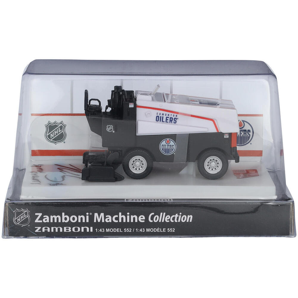 Ryan Whitney Edmonton Oilers Autographed 1:43 Scale Die-Cast Zamboni with 