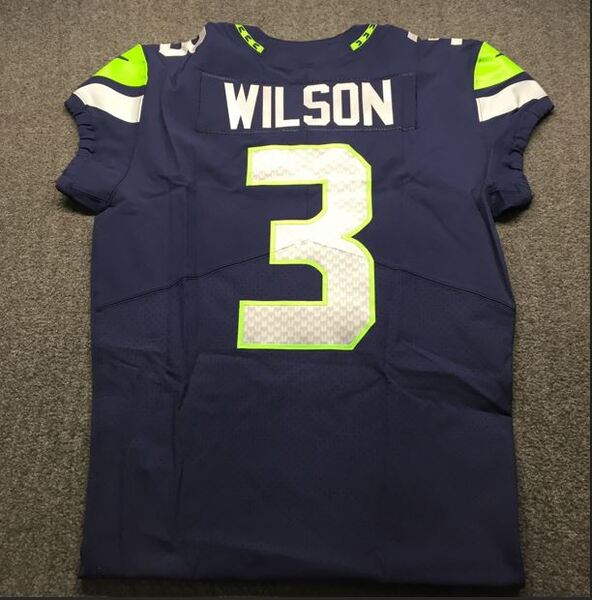NFL - Seahawks Russell Wilson Game Issued Jersey Size 44
