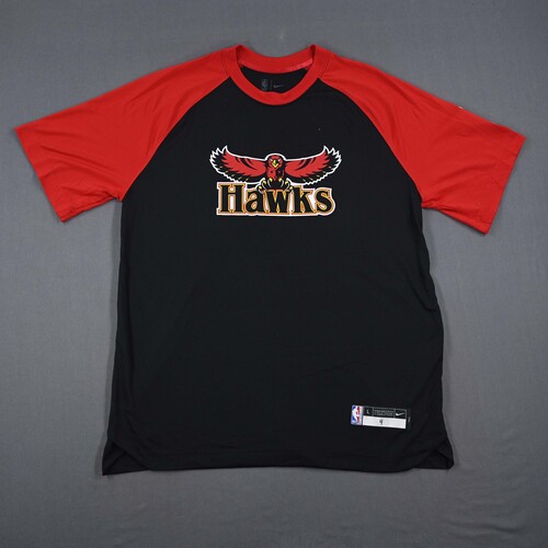 Image of Mays, Skylar<br>City Edition Short Sleeved Shooting Shirt - Game-Issued (GI)<br>Atlanta Hawks<br>2021-22<br>#4