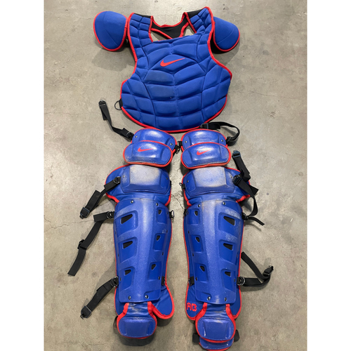 Austin Barnes GameUsed Catchers Gear Los Angeles Dodgers Auctions