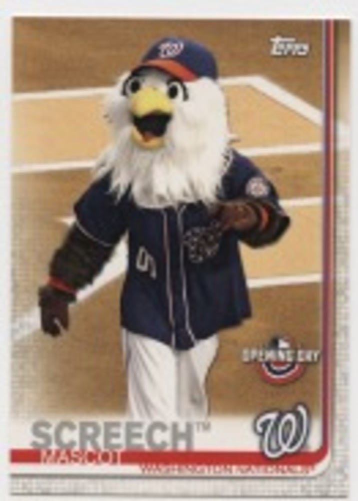 2019 Topps Opening Day Mascots #M5 Screech