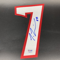 NFL - Texans Laremy Tunsil Signed Jersey Number