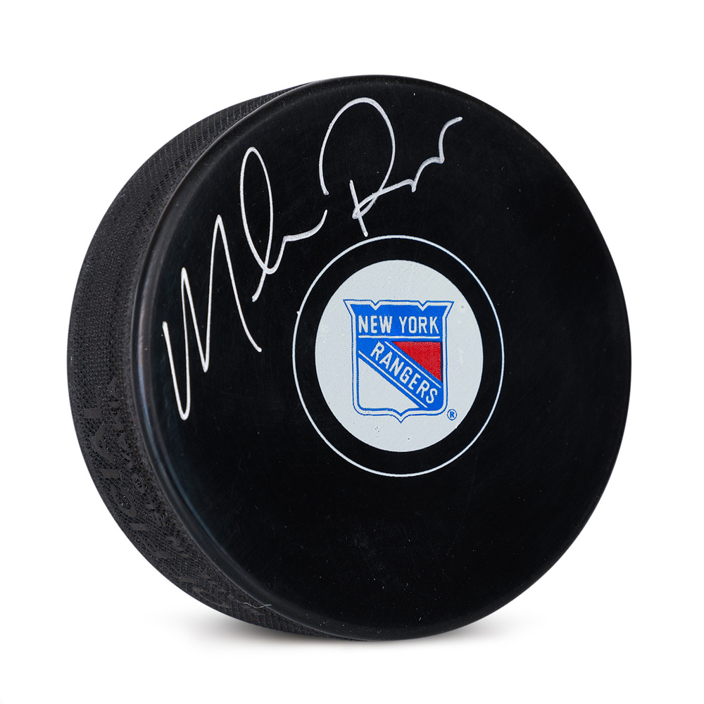 Mike Richter New York Rangers Autographed Hockey Puck