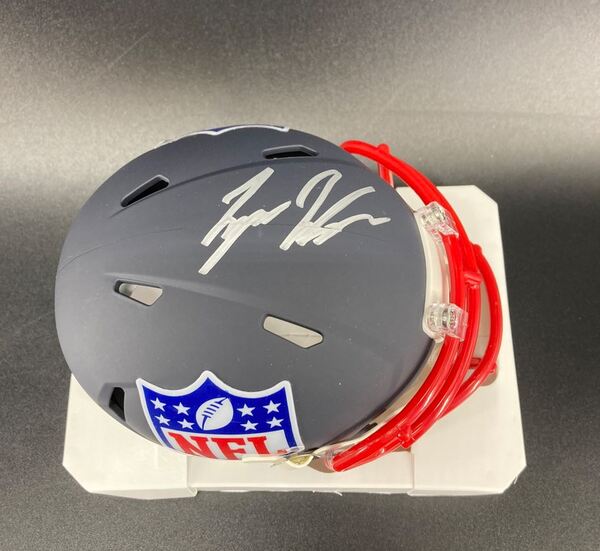 NFL - Raiders Tyree Wilson Signed NFL Shield Mini Helmet