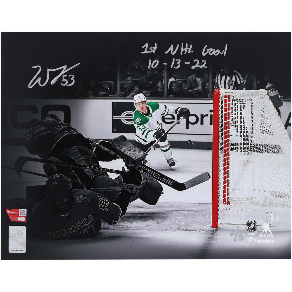 Wyatt Johnston Dallas Stars Autographed 11