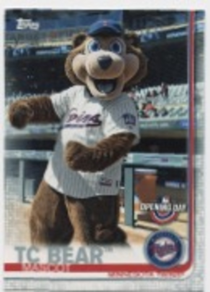 2019 Topps Opening Day Mascots #M8 TC Bear