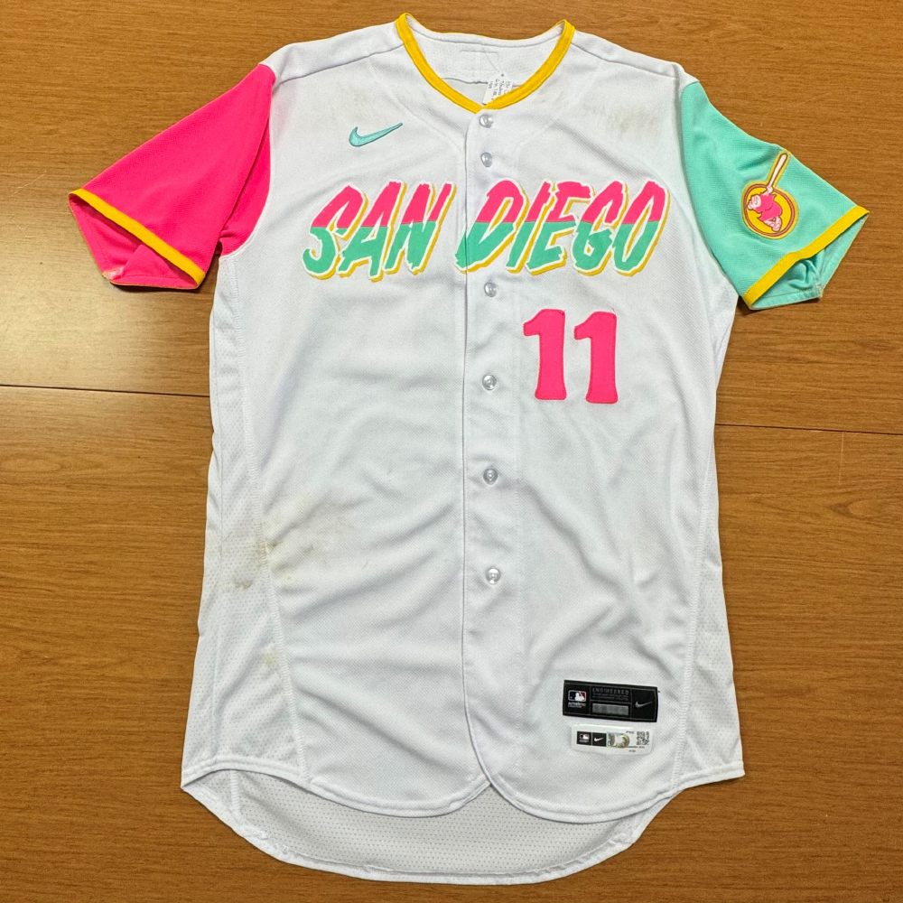 Yu Darvish 9/30/2022 Game-Used City Connect Padres Jersey (MLB