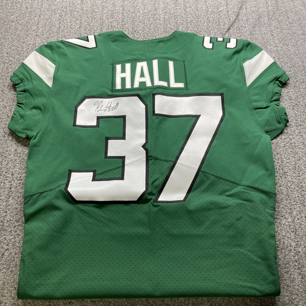 NFL - Jets Breece Hall Signed Authentic Jersey Size 44