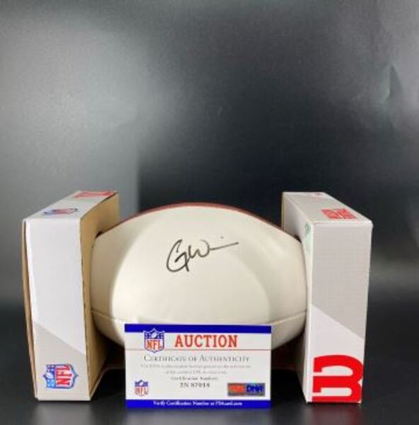NFL - Jets Garrett Wilson Signed Panel Ball