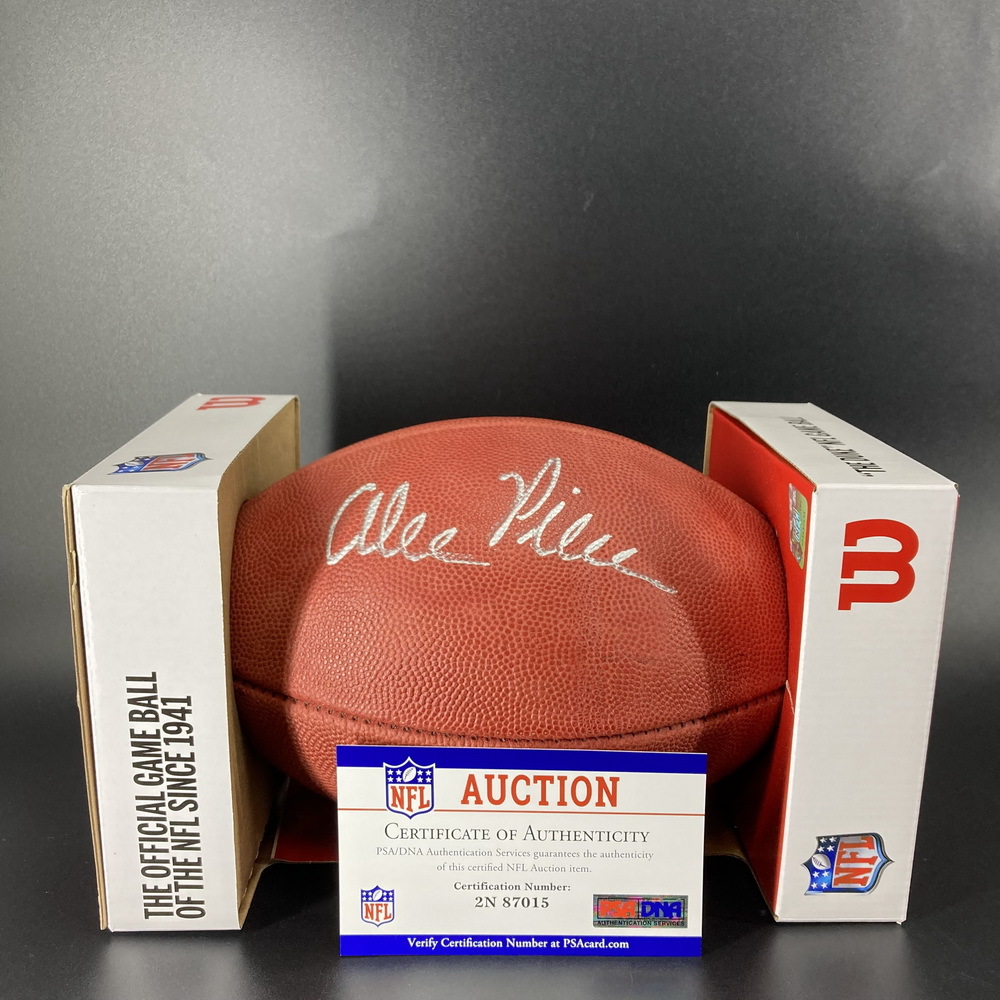 NFL Colts Alec Pierce Signed Authentic Football The official