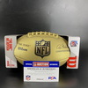 NFL - Colts Laiatu Latu Signed Gold Composite Football