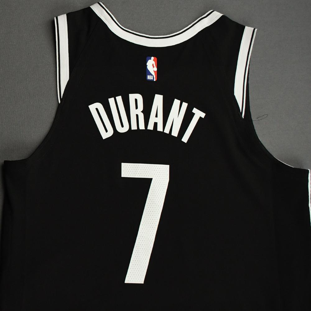 Kevin Durant - Brooklyn Nets - Kia NBA Tip-Off 2020 - Game-Worn Icon Edition Jersey - Nets 