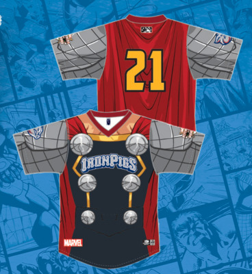 Jake Newberry Marvel's Defender of the Diamond Thor Jersey