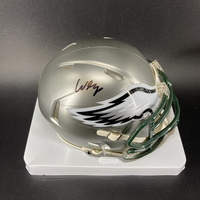 NFL - Eagles Will Shipley Signed Flash Mini Helmet