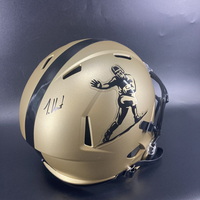 NFL - Colorado Travis Hunter Signed Heisman Replica Speed Helmet